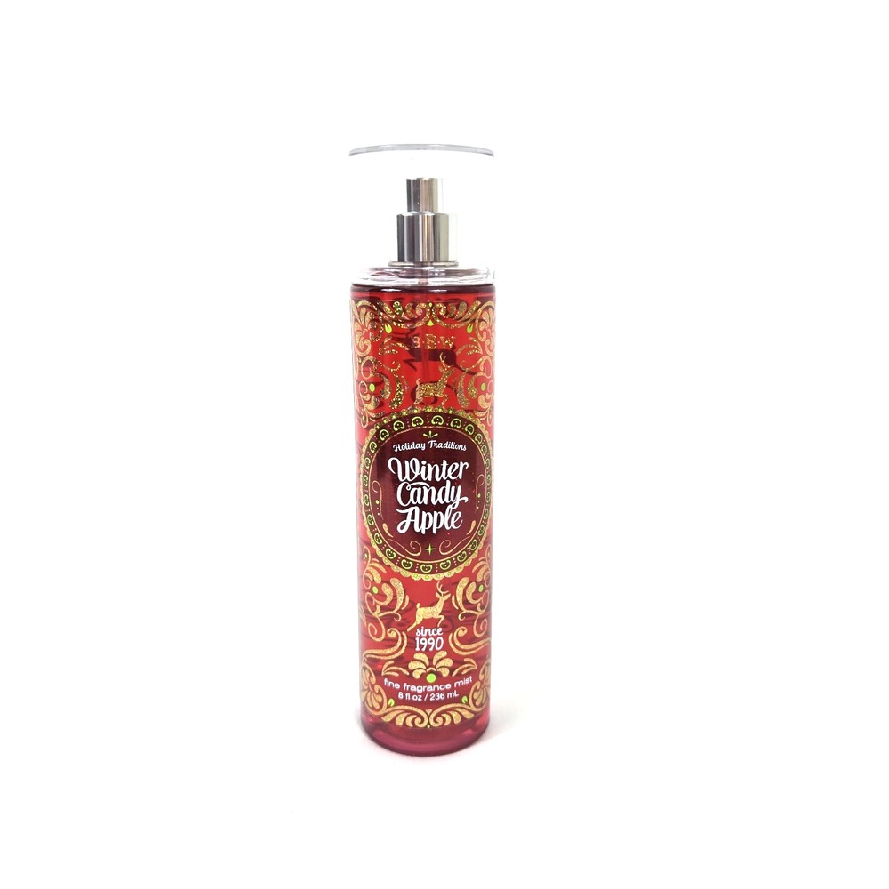 Bath & Body Works Winter Candy Apple Fine‎ Fragrance 8oz Mist Discontinued NEW